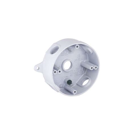 weatherproof electrical box ace hardware|Bell 16 cu in Round Aluminum Weatherproof Box White .